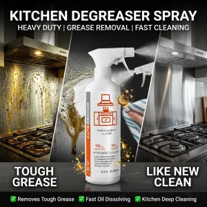 Hot Seller Heavy Duty Kitchen Degreaser Spray for Grease Removal with Powerful Oil Stain Cleaning and OEM Service