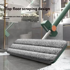 Hot Selling 360 Spin Hand Free Microfiber Mop Dry and Wet Dual use Floor Cleaning Mop Flat Mop With Bucket