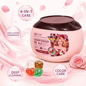 Hot Selling 4 in 1 Laundry Detergent Capsules 11g Pods with Imported Swiss Fragrance Eco Friendly Formula REACH Certified