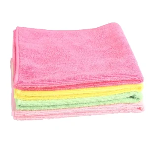 Hot Selling Cleaning Cloth with Strong Water Absorption Thick and Non Shedding Texture Soft and Ultra fine Fiber Cleaning Cloth