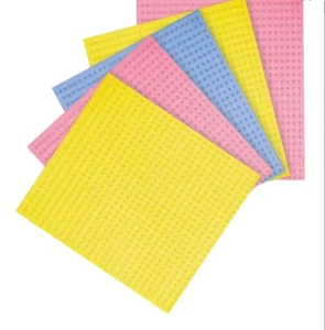 Hot Selling Custom Swedish Dish Cloth Cellulose Sponge Non abrasive Cleaning Scouring Pad