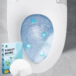 Hot Selling Disposable Biodegradable Toilet Bowl Cleaner for Toilet Bowl Sheet Toilet Cleaning Sheets