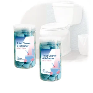 Hot Selling Eco Friendly Aromatherapy Toilet Cleaning Tablets for Deodorizing Deep Cleaning and Stain Removal