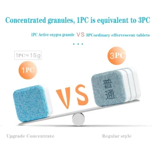 Hot Selling Eco Friendly Disposable Washing Machine Cleaner Tablets Household Cleaning Accessories Effervescent Cleaner Tablet