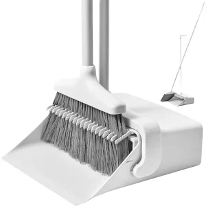 Hot Selling High Quality Broom and Dustpan Set With Extendable Aluminum Long Handle PP Broom Head for Home Cleaning Sweeping