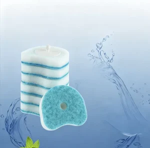 Hot Selling Little Bear Design Toilet Bowl Brush Refill Wall Mounted Non Scratch Disposable Bear Toilet Brush Heads
