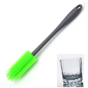 Hot Selling Long Handle Cleaning Rotary Glass Brush Deep Cleaning Bottle Brush