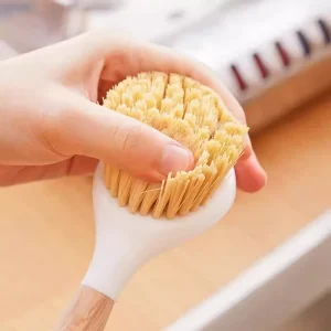 Hot Selling Long Handle Kitchen Pot Scrub Brush Dish Washing Grease Removal Cleaner Household Cleaning Tool