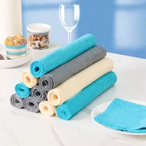 Hot Selling PVA Microfiber Cloth Deerskin Rag Dish Towels for Kitchen Cleaning High Quality Cloths