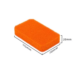 Hot Selling Silicone Sponge Scrubber Non Scratch Cleaning Sponge Odorless Kitchen Cleaning Absorbent Dish Silicone Sponge