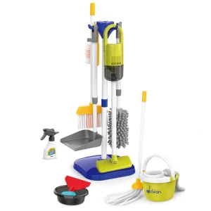 Hot Selling Toddlers Plastic Electric Indoor Housework Pretend Play Cleaning Set Toys for Kids Boys Girls with Vacuum Cleaner