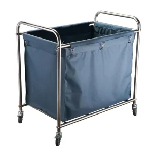 Hotel & Hospital Housekeeping Linen Cart Stainless Steel Cleaning Trolley