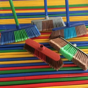 Hotel Kitchen Plastic Floor Broom and Dustpan Set