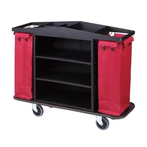 Hotel & Restaurant Supplies Housekeeping Maid Cart Cleaning Trolley for Room Service