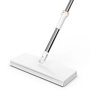 House Cleaning Mop Clip Cloth Mop with Telescopic Handle Microfiber Fabric for Floor Facial Face Wash Towel Use Durable Design