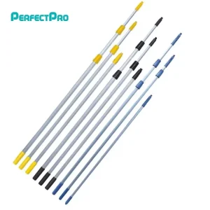 Household Aluminum Telescopic Adjustable Cleaning Pole for Window Cleaning