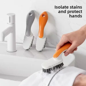 Household Bathroom Cleaning Brush Long Handle Shoes Clothing Cleaning Brush Cleaning Tool for Home Use