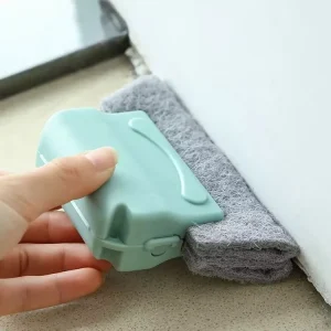 Household Cleaner Cleaning Slide Tools Floor Trough Ditch Dust Wiper Brushes Cleaning Window Cleaning Brush
