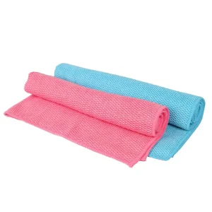 Household Cleaning Non scratch Mini Pattern Microfiber Universal Cloth