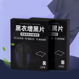 Household Clothes Blackening Laundry Tablet Low Foam APPAREL Use Black Clothes Fade Recovery Redox Solid Color Dyeing Tablet