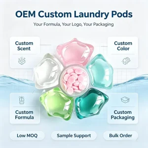 Household Daily Use Laundry Detergent Pods Concentrated Washing Beads Factory Price