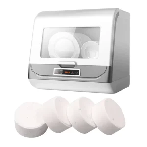 Household Dishwasher Cleaner and Deodorizer Tablets Deep Cleaning Descale Dishwasher Detergent Tablets