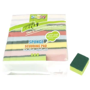 Household Dishwashing Sponge Scouring Pad Kitchen Cleaning Brush PU Sponge Block