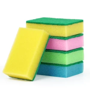 Household Dishwashing Sponge Scouring Pad for Pots, Cookware, and Cutlery