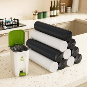 Household Disposable Garbage Bag Point Break Thick Biodegradable Plastic Trash Bags