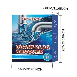 Household Drain Cleaner Tablets Odor Eliminator