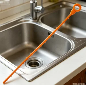 Household Drain Unclogging Agent for Removing Hair and Obstructions from Sinks