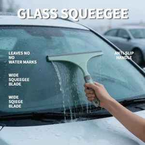 Household Eco Friendly PP Material Window Cleaning Tool Car & Bathroom Squeegee Brush