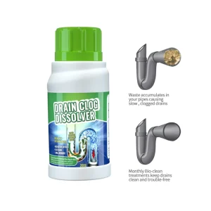 Household Eco-Friendly Toilet Drain Clog Remover 200g Pipe Cleaner Powder