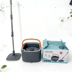 Household Floor Cleaning Magic Microfiber Multi Purpose Mop360 Spin Mop Floor Flat Mop & Bucket Set Cleaning Bucket Set