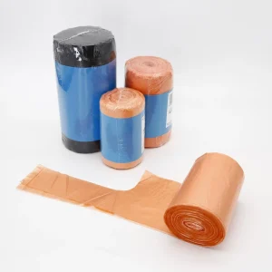 Household Garbage Bags, Vest Handle Plastic Trash Liners for Kitchen, Leak-Proof Polyethylene Waste Bags for Daily Home Use