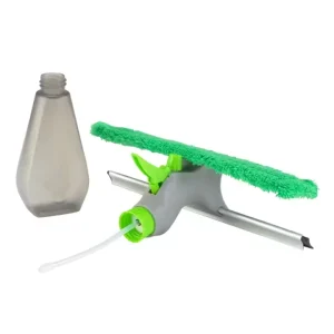 Household Glass Cleaner 3 in 1 Multipurpose Window Squeegee Car Window Clean Brush Spray Cleaning