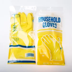 Household Gloves Supplier Rubber China Custom Logo Latex Medium Cleaning Winter Work Gloves Colorful Women Latex Sexy Gloves