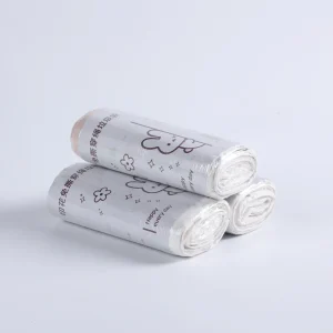 Household HDPE Plastic Trash Bags Multi-Size Home Use Waste Bags for Kitchen Bathroom Office