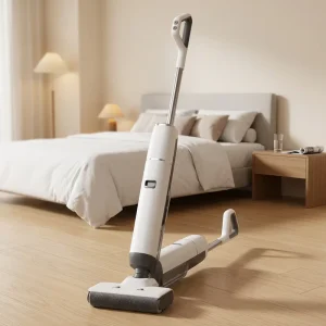 Household Handheld Wet-Dry Self-Cleaning Floor Vacuum Cleaner with 100 Hot Drying and Lie-Flat Design