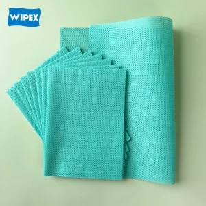 Household Heavy Duty Chiffons Superieur Dry Wipes Spunlace Kitchen Cloth Disposable Dish Washing Cloth