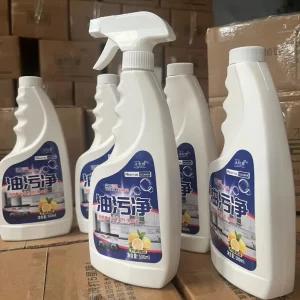Household Kitchen Oil Stain Remover Foam Cleaner Spray