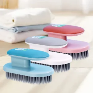 Household Laundry Cloth and Shoe Scrub Brush with Non-Slip Design