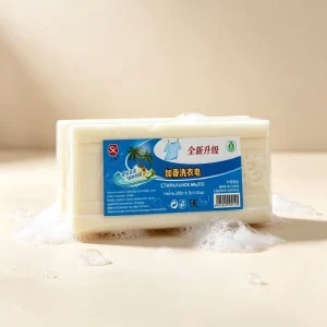 Household Laundry Soap Bar Classic Clean for Everyday Laundry 200g Per bar