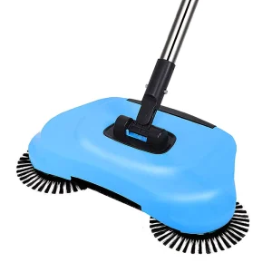 Household Manual 360° Rotating Hand-Push Broom with Dustpan