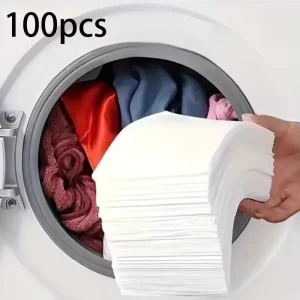 Household Mixed Wash Color Catcher Sheets Effective Dye Absorbing Sheets For All Washing Machines OEM