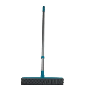 Household Outdoor Pet Hair Cleaning Brush Floor Scrubbing Brush Detachable Head and Telescopic Handle