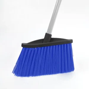 Household Plastic Filament Broom and Dustpan Set PP Plastic Metal Factory Direct Floor Squeegee Floral Broom