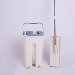 Household Rotating Mop and Bucket Set with Wringer