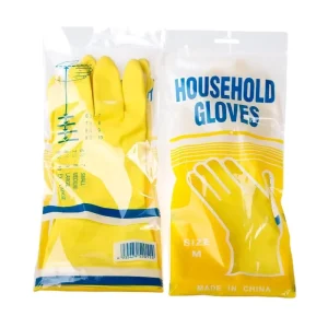Household Rubber Gloves Reusable Long Cuff Waterproof Kitchen Cleaning Dish Washing Gloves