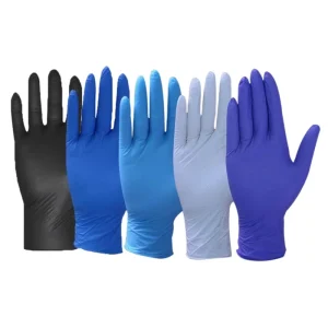 Household Safety Disposable 100% Nitrile Gloves for Household and Industry
